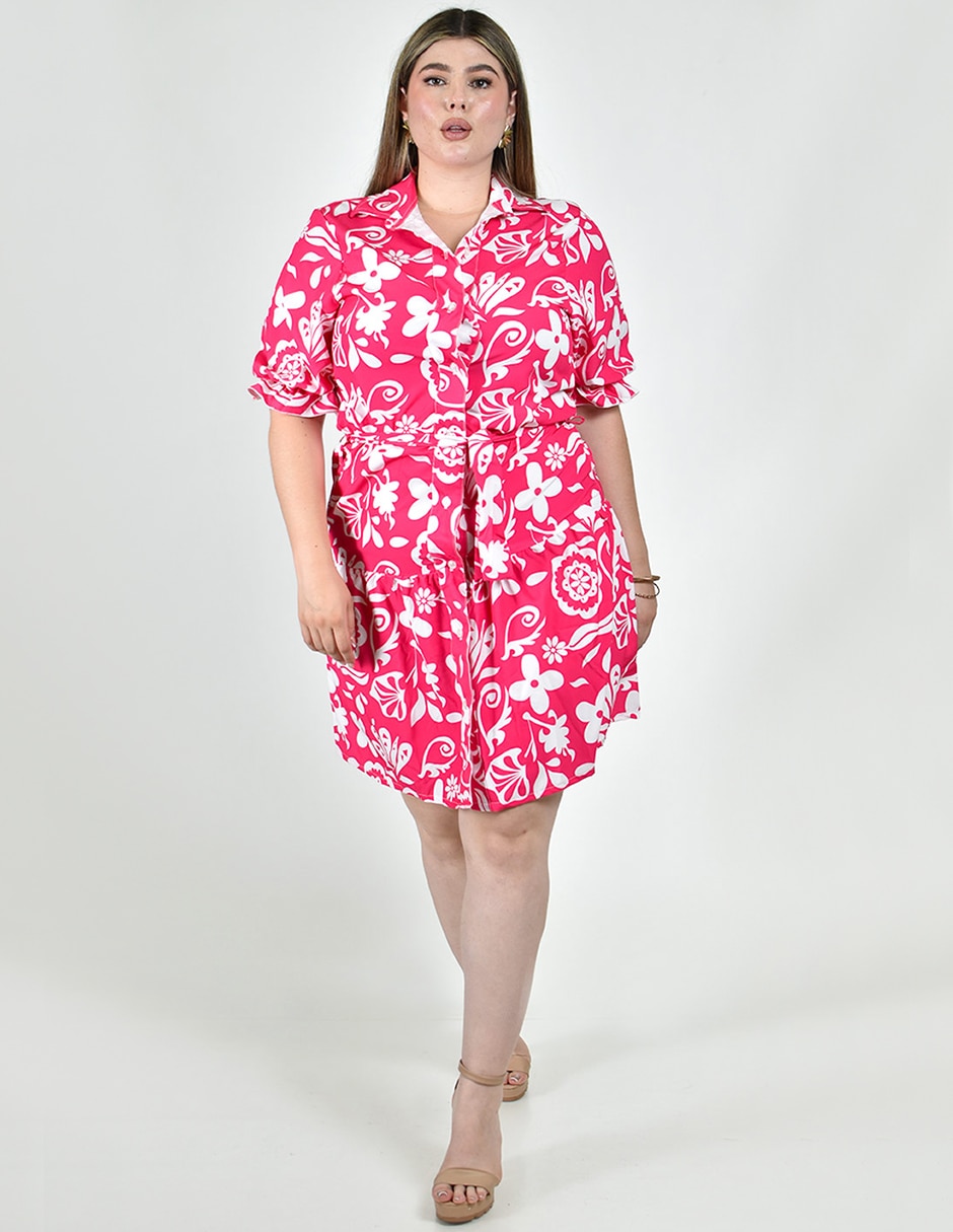 Vestido a la rodilla casual para mujer