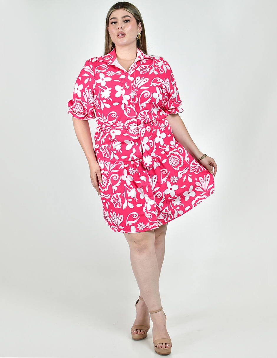 Vestido a la rodilla casual para mujer