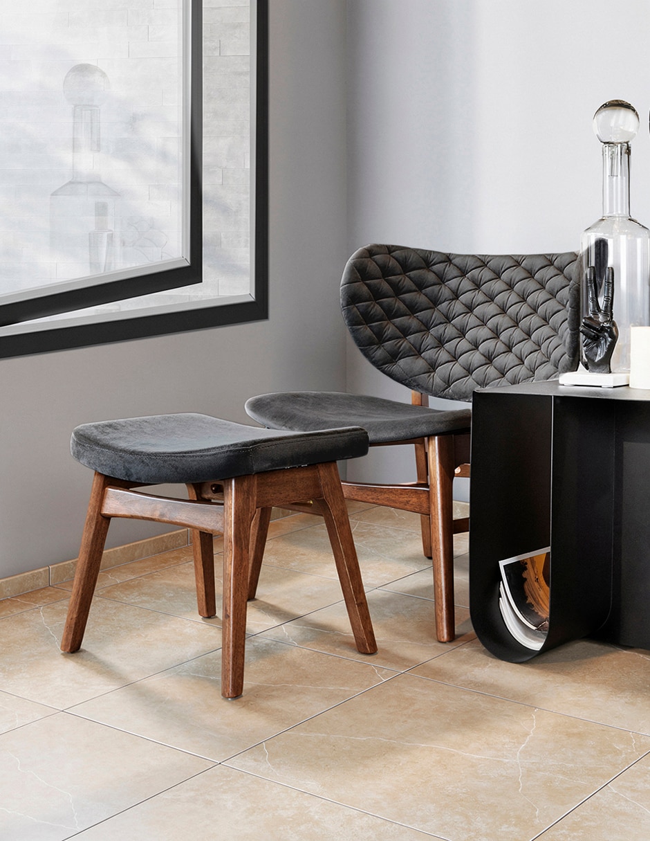 Taburete Small Spaces de madera