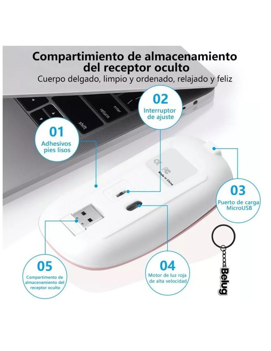 Mouse Gamer Inalámbrico