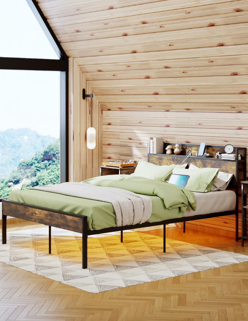 Cama nami double de metal 4