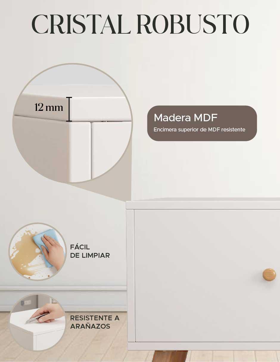 Mueble de TV armable de MDF 5