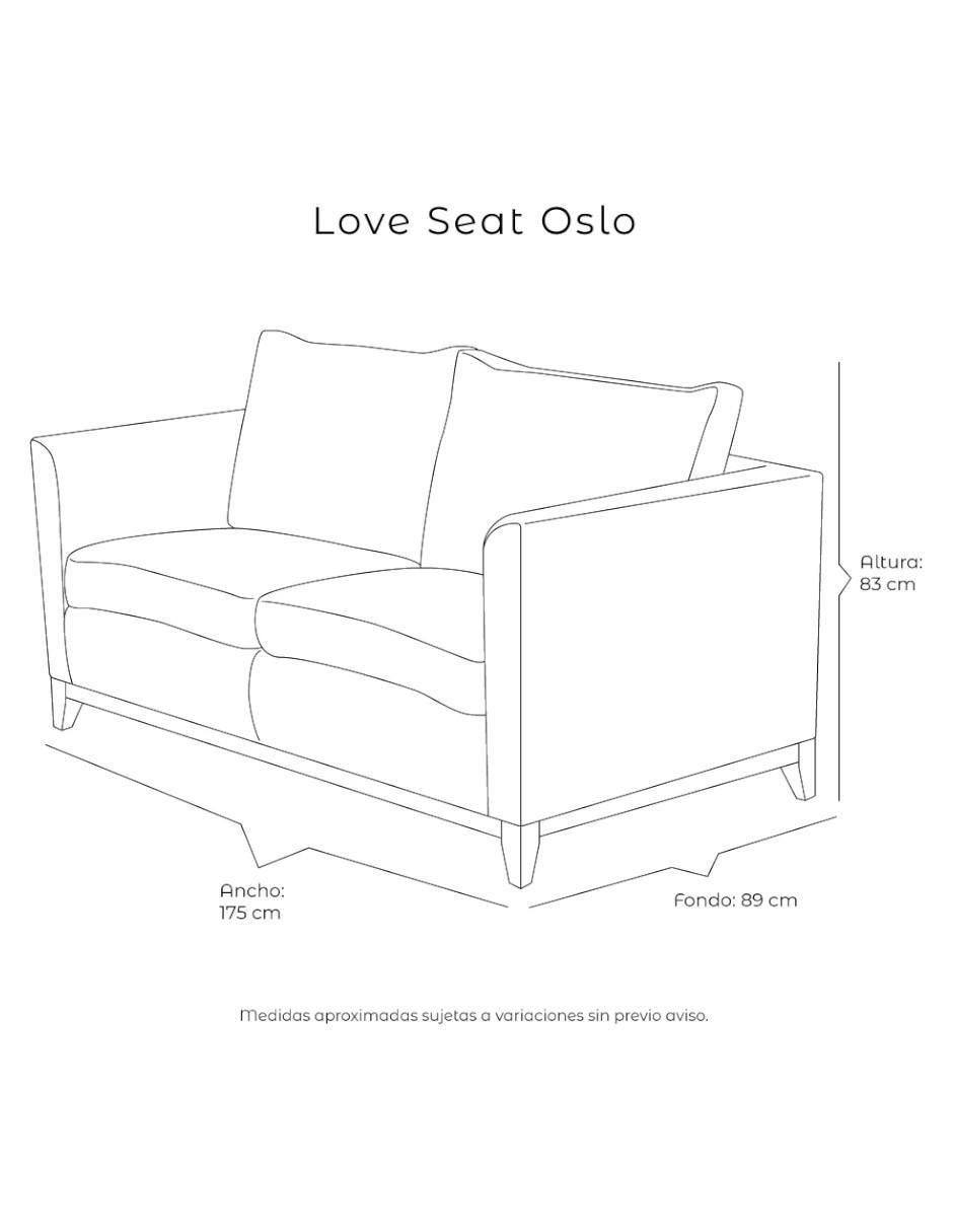 Love seat Oslo 7