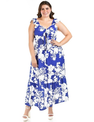 Vestido largo casual para mujer