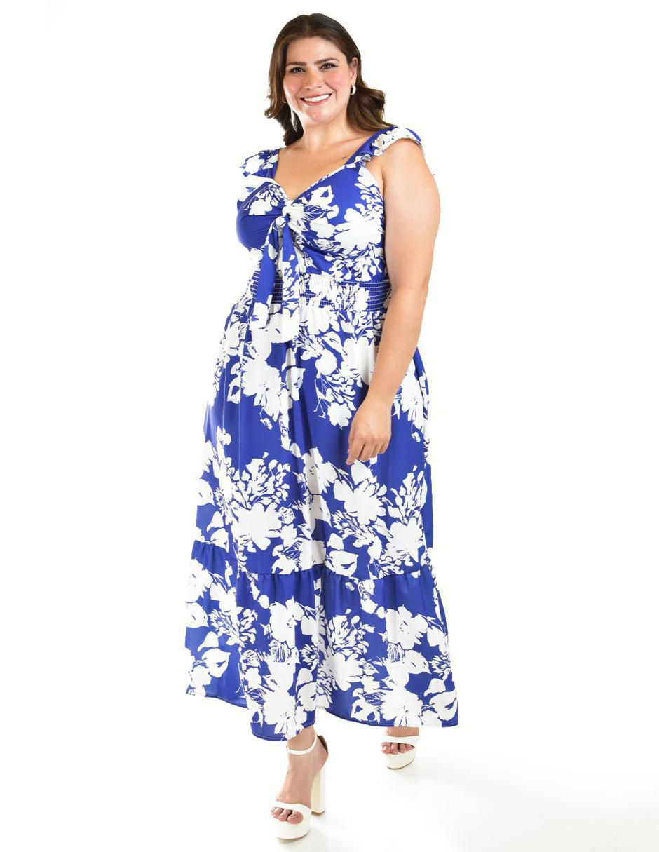 Vestido largo casual para mujer