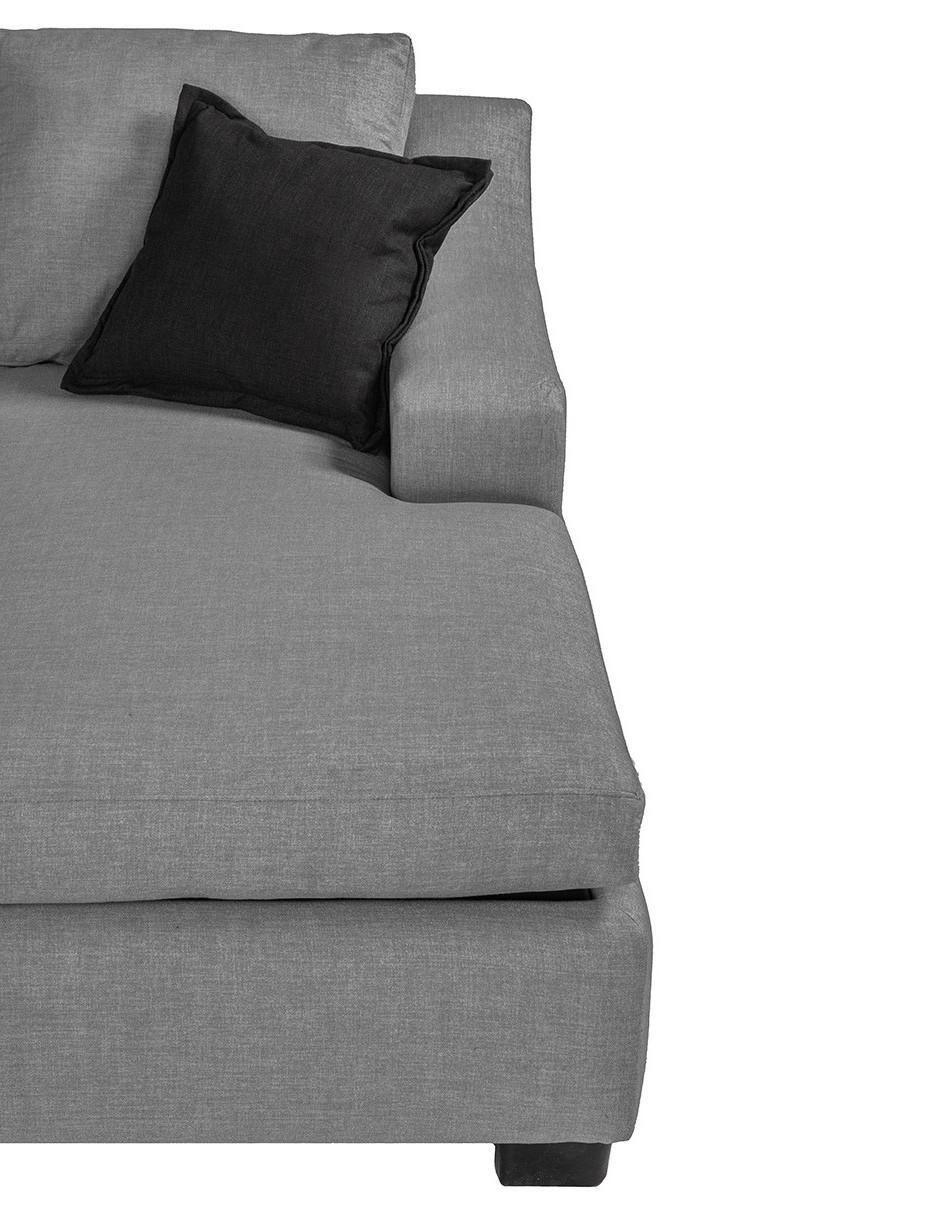 Chaise lounge Lyra de tela 10
