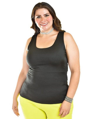 Blusa de tirantes Roman Fashion para mujer