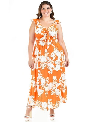 Vestido largo casual para mujer