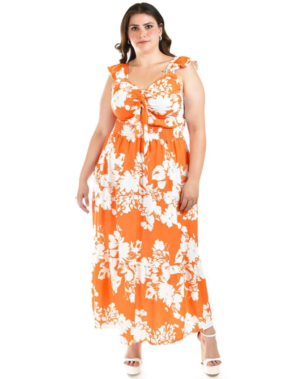 Vestido largo casual para mujer