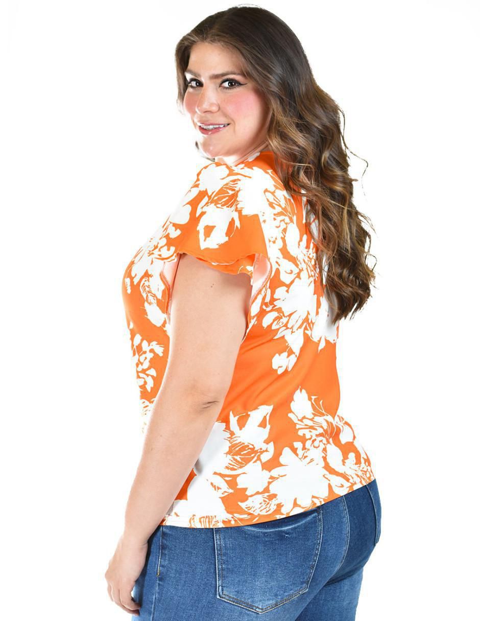 Blusa manga corta para mujer 8