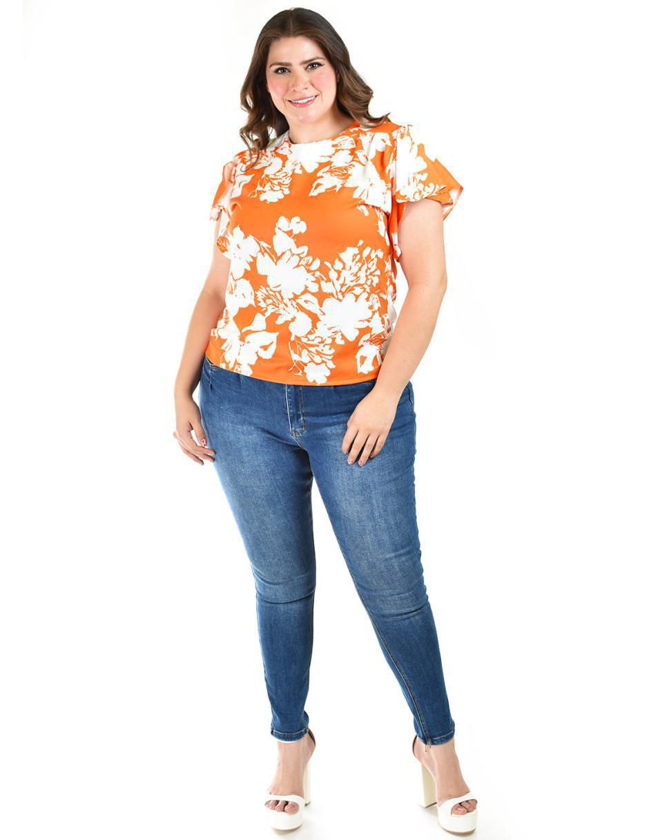 Blusa manga corta para mujer 12