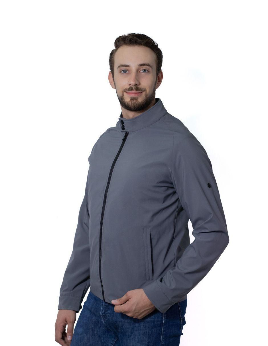 Chamarra casual con bolsillos para hombre 4