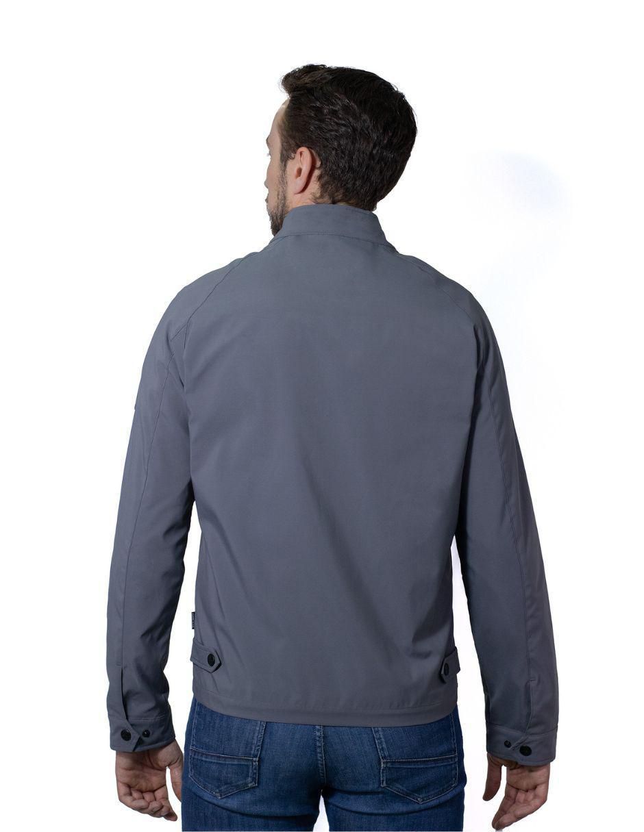 Chamarra casual con bolsillos para hombre 6
