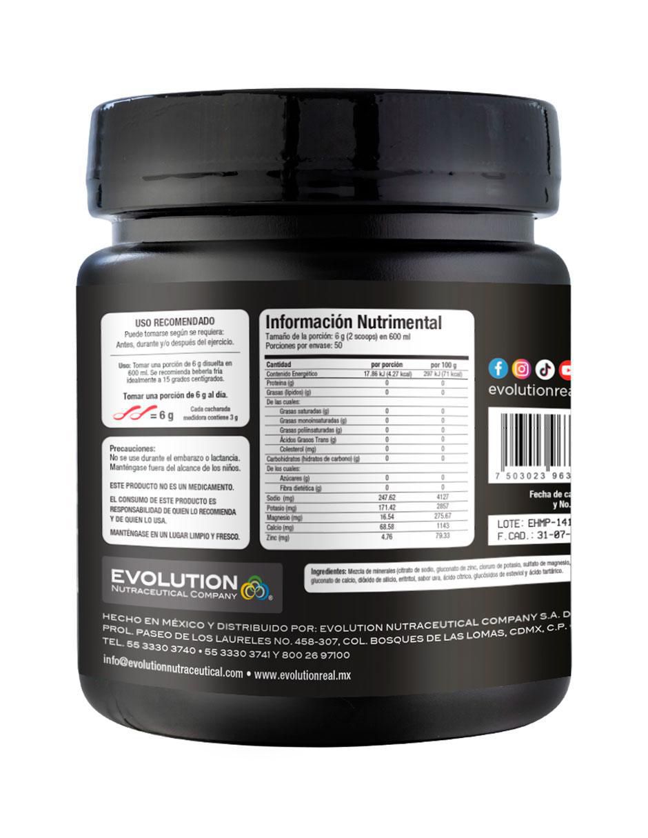 Hydromineral Pro Evolution Nutraceutical Company sabor uva de 300 g