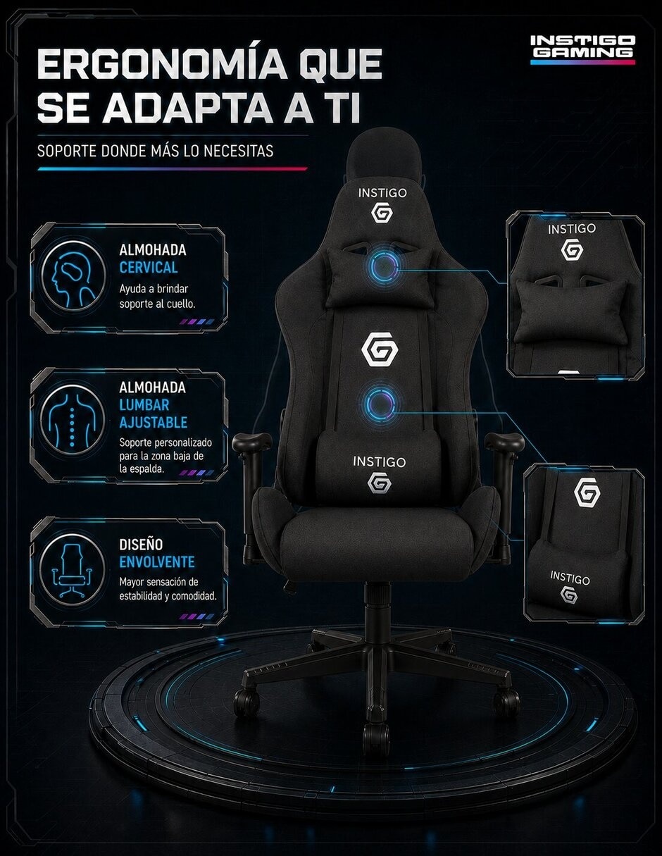Silla gamer Fresh Instigo