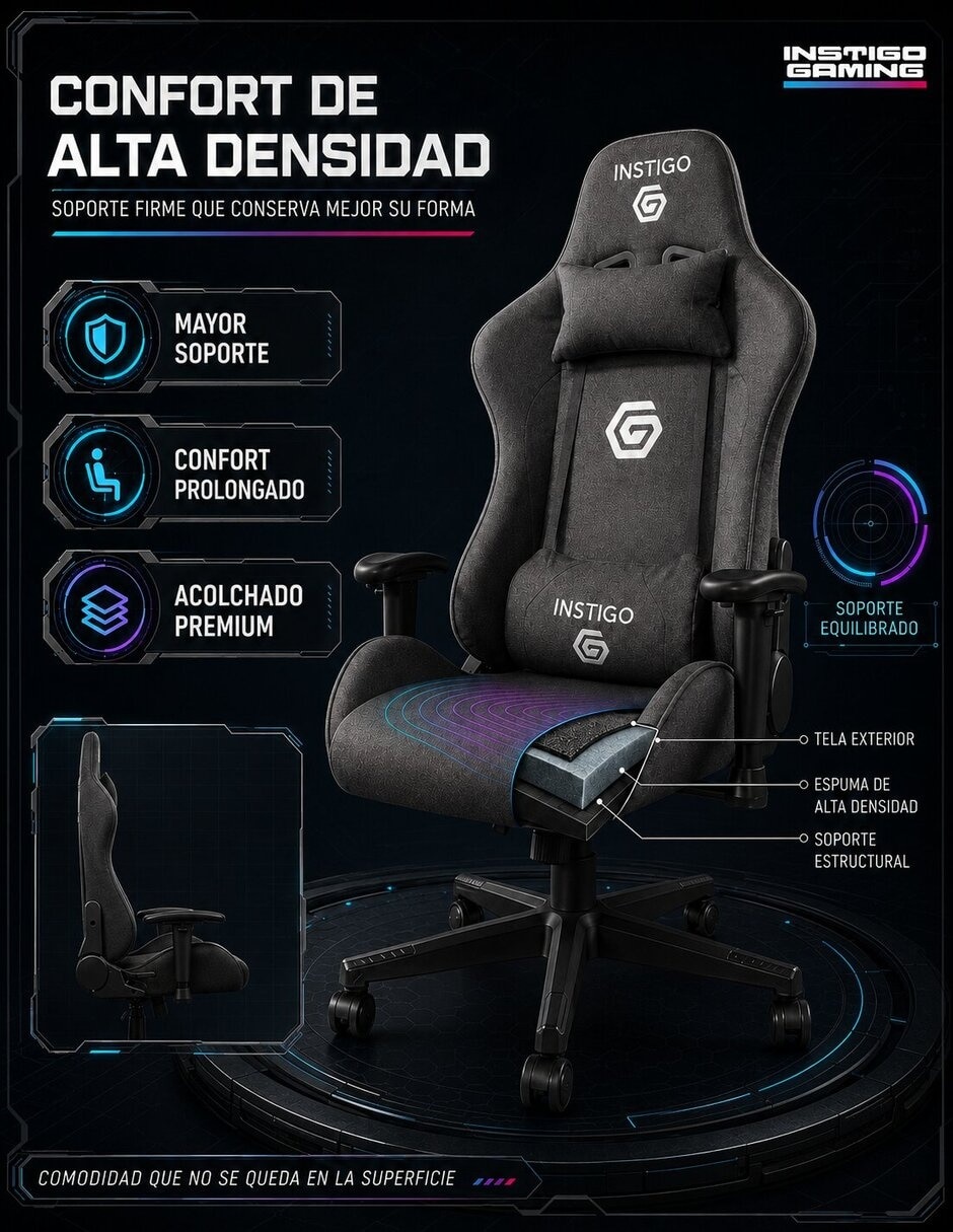 Silla gamer Fresh Instigo