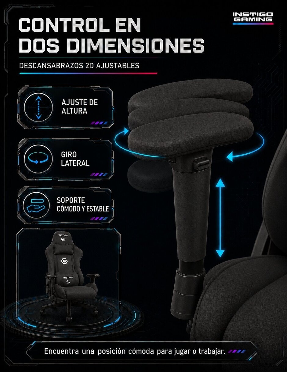Silla gamer Fresh Instigo