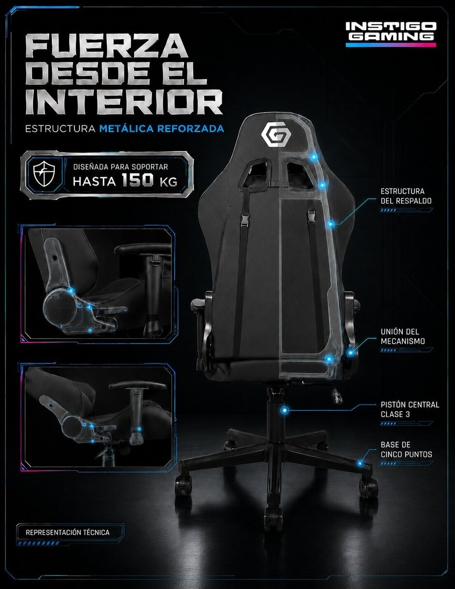 Silla gamer Fresh Instigo
