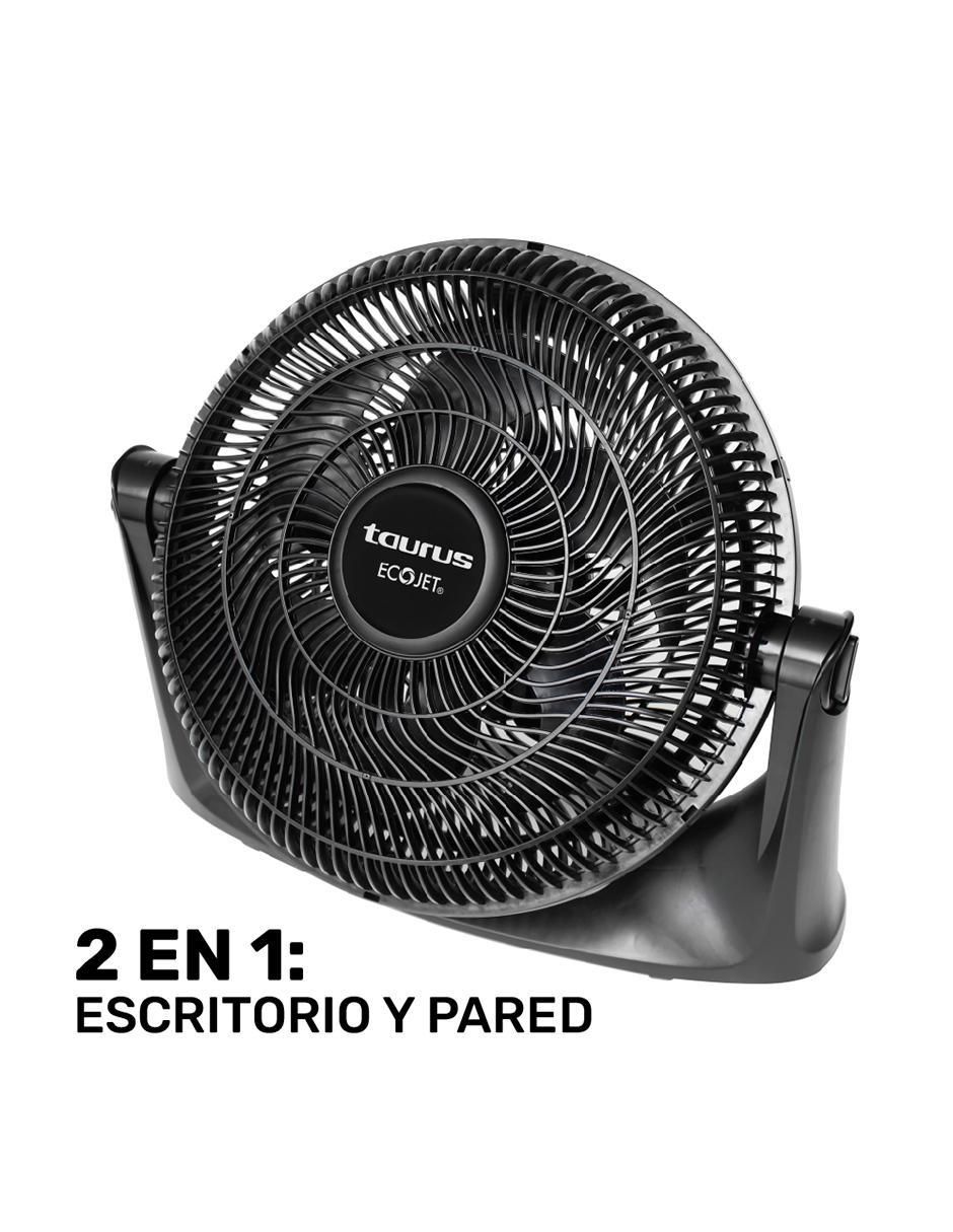 VENTILADOR DE PISO TURBINE 14" , NEGRO 3