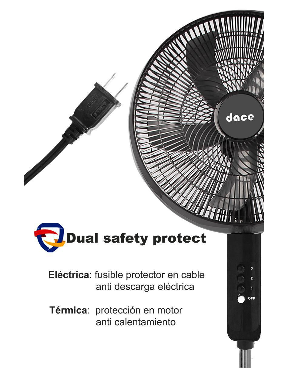 VENTILADOR 16 PULGADAS DE PEDESTAL 5 ASP 7