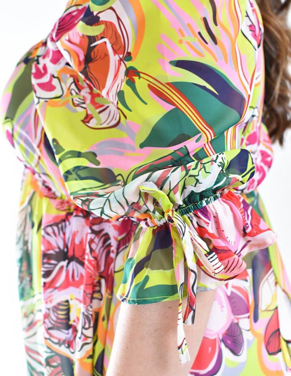 Blusa Roman Fashion manga 3/4 para mujer