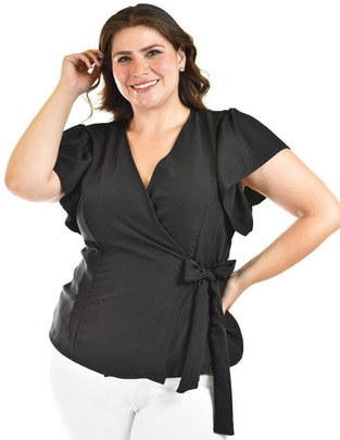 Blusa manga corta para mujer 1