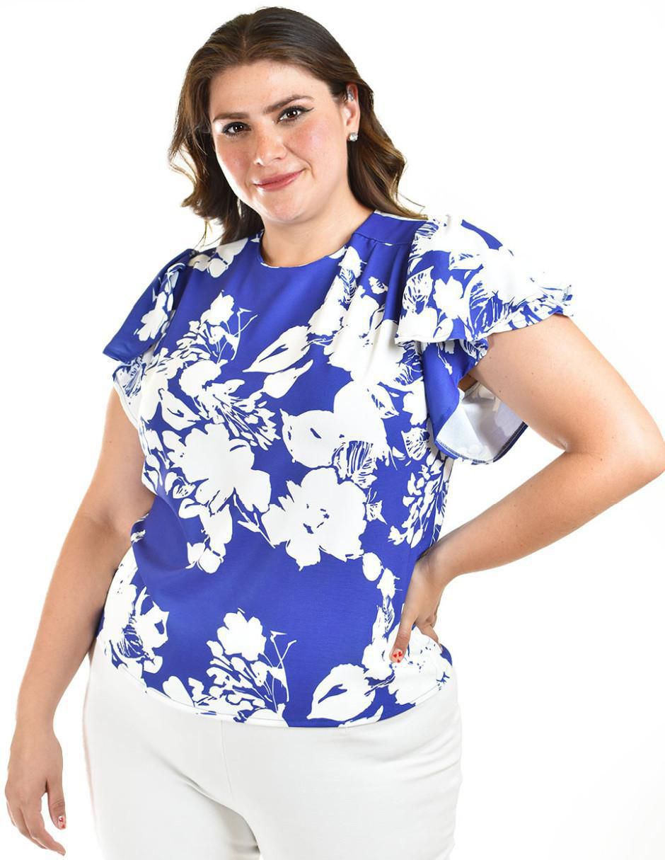 Blusa manga corta para mujer 11