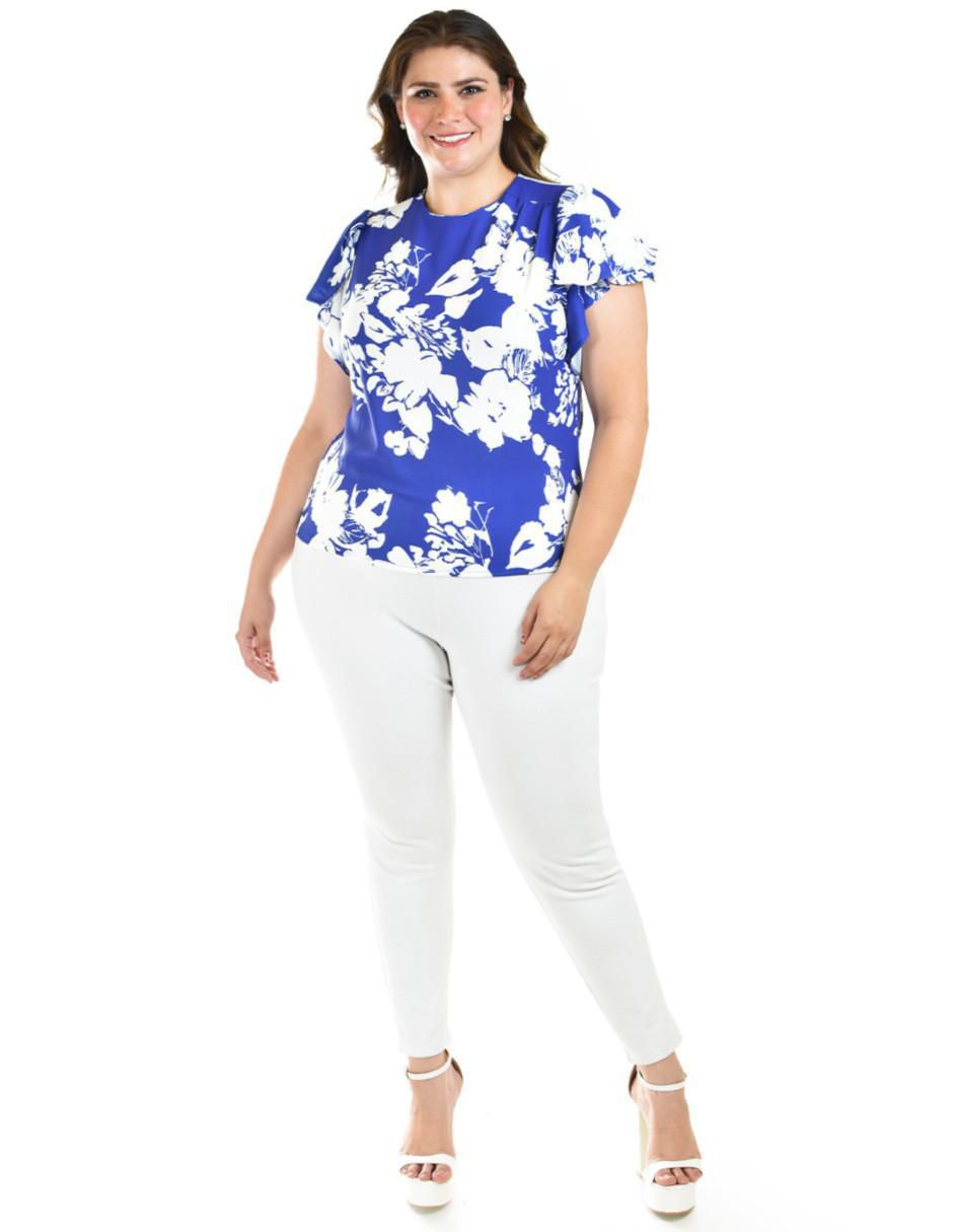 Blusa manga corta para mujer 12