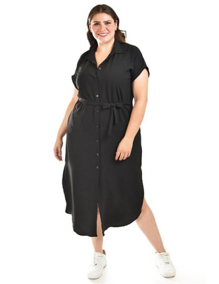 Vestido midi casual para mujer Vestido midi casual para mujer