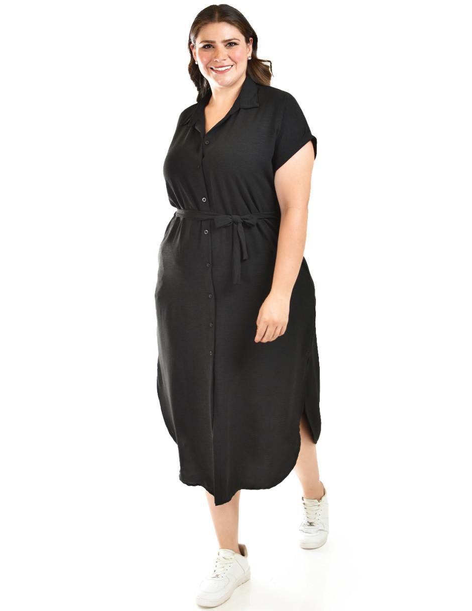 Vestido midi casual para mujer