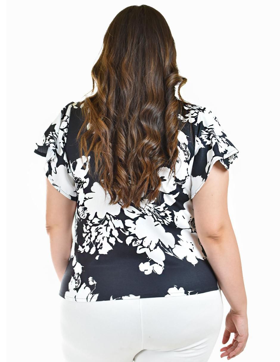 Blusa manga corta para mujer 9