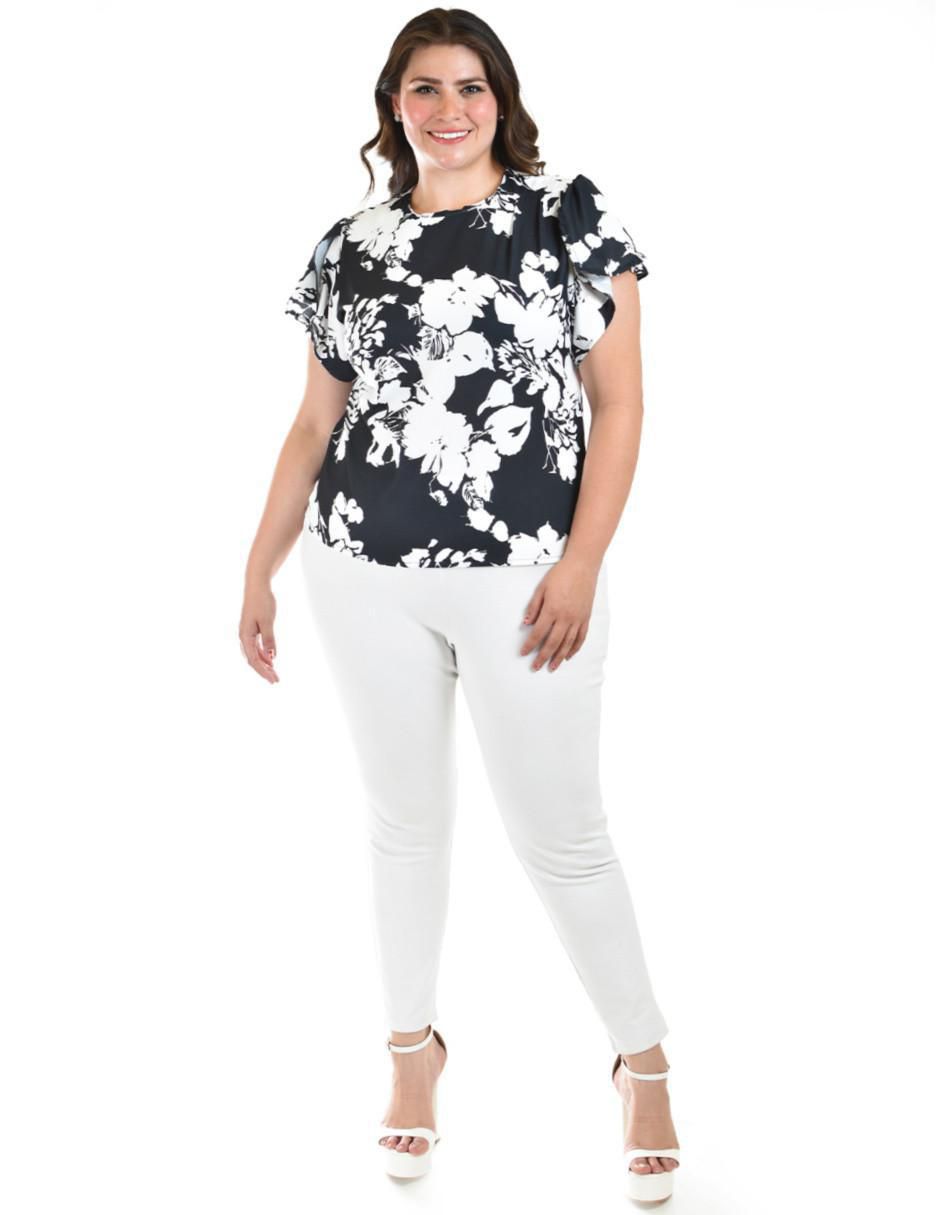 Blusa manga corta para mujer 12