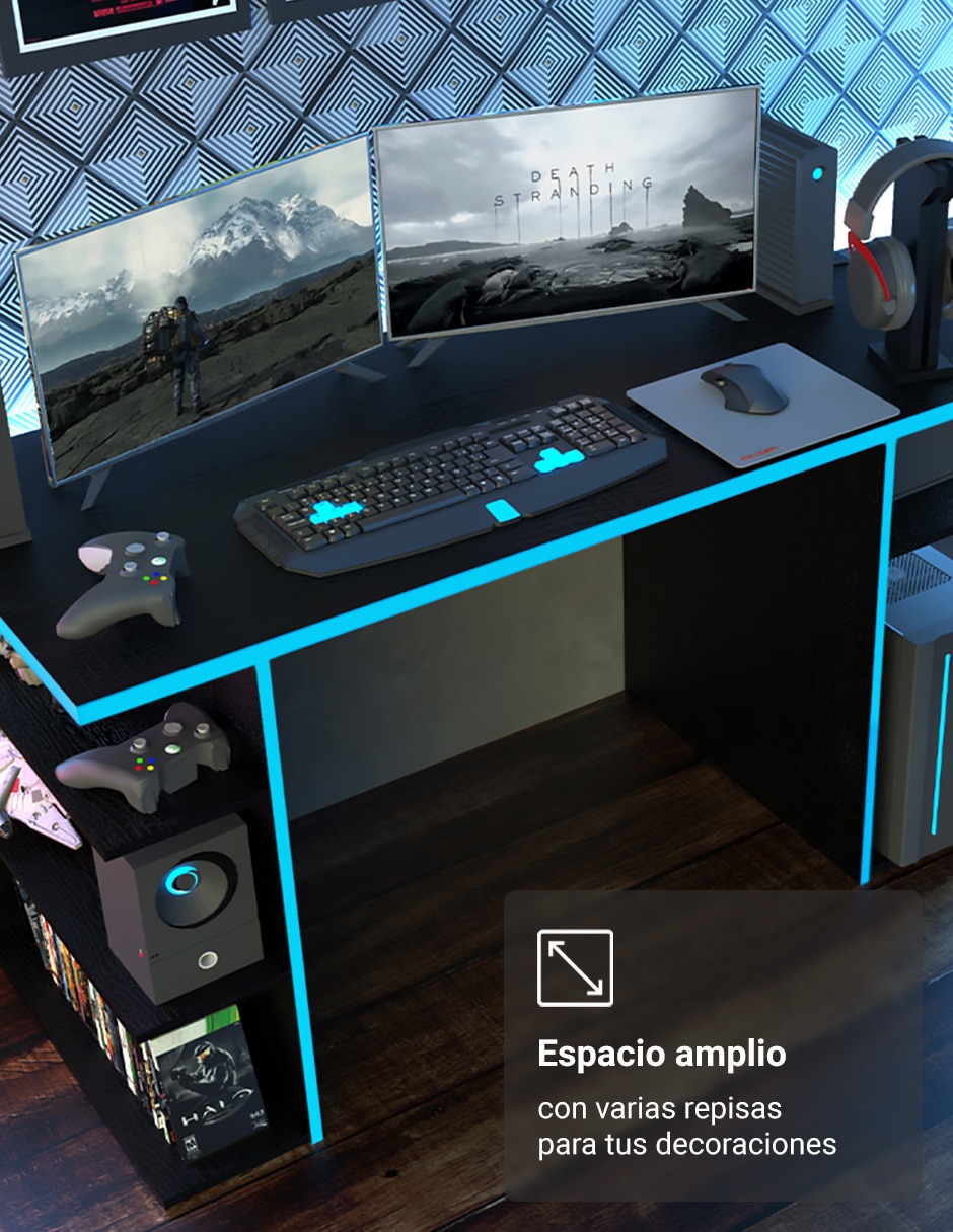 Escritorio armable gamer Madesa