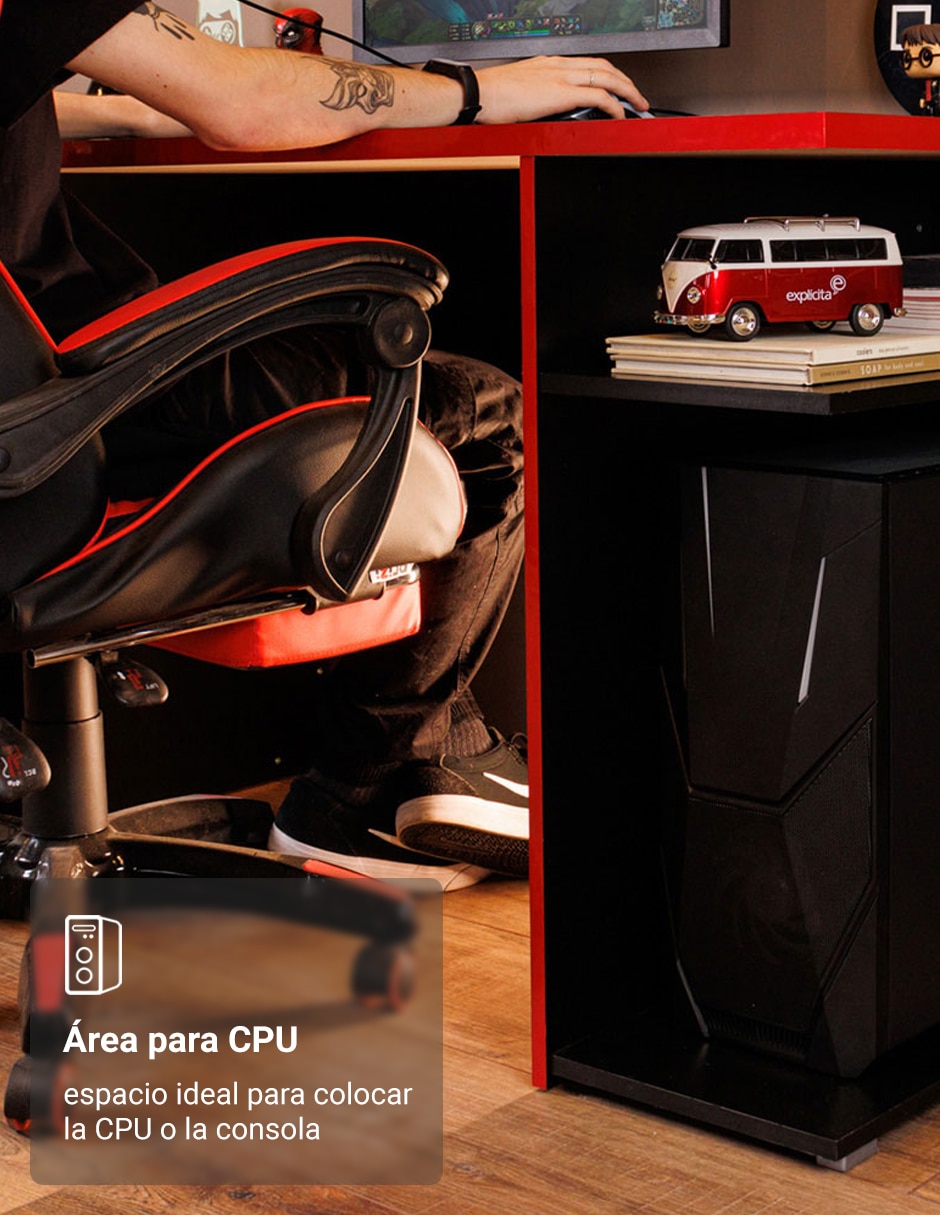 Escritorio armable Gamer 12
