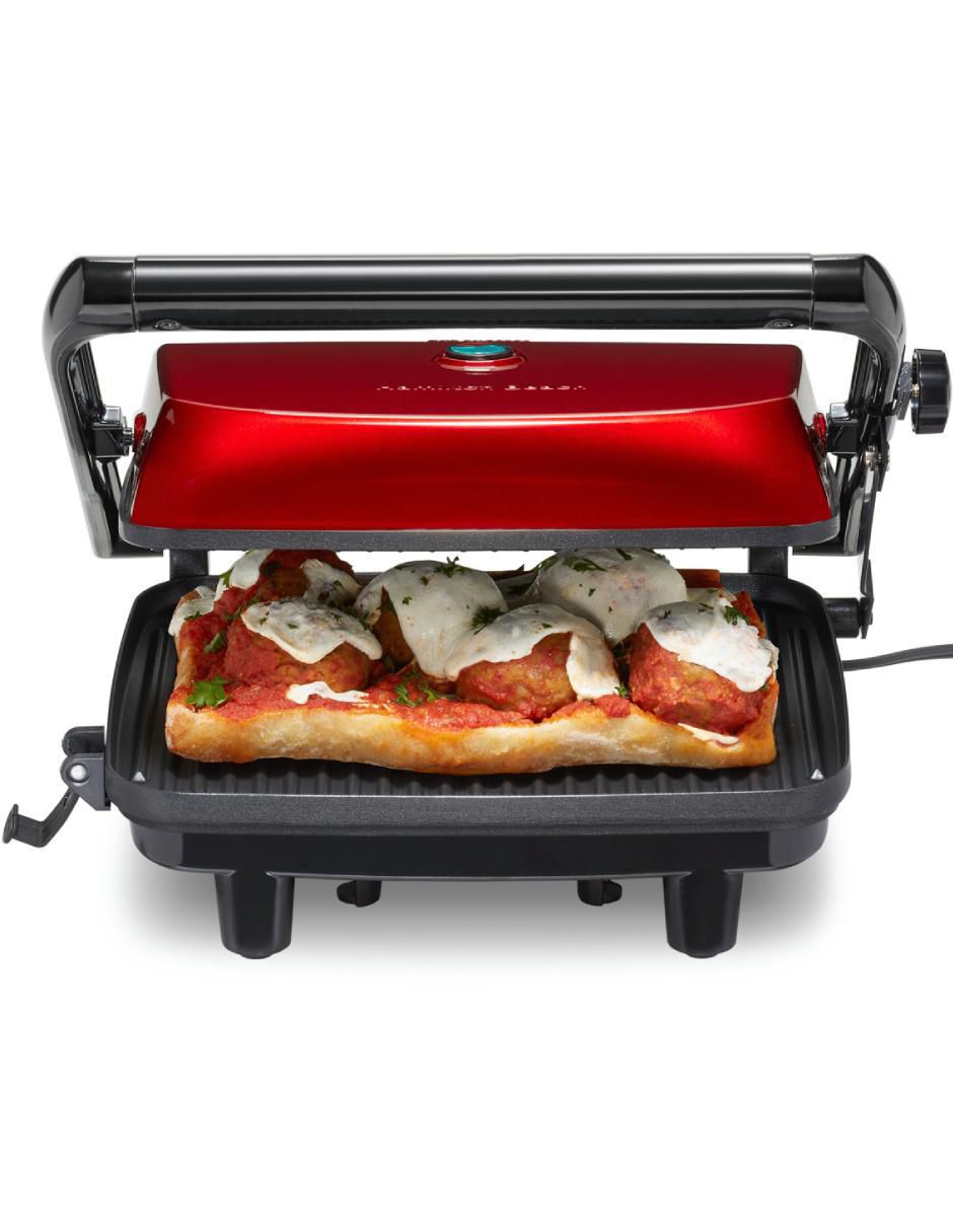 SANDWICHERA P2546 HAMILTON BEACH, ROJO