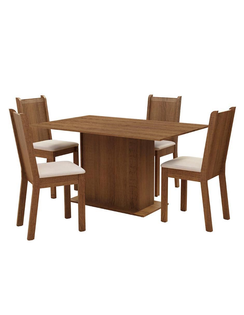 Comedor Luana Madesa para 4 personas