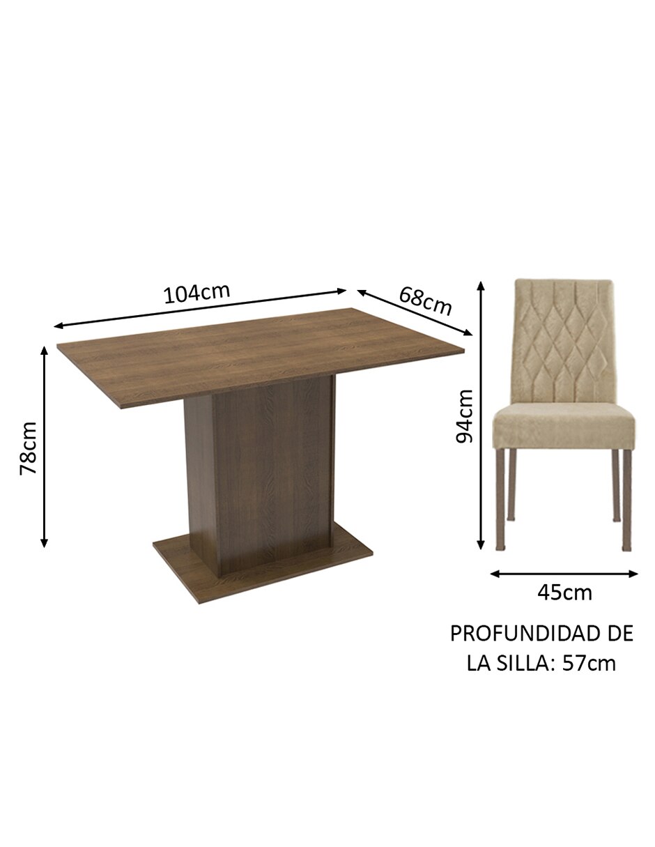 Comedor tainá para 2 personas 11