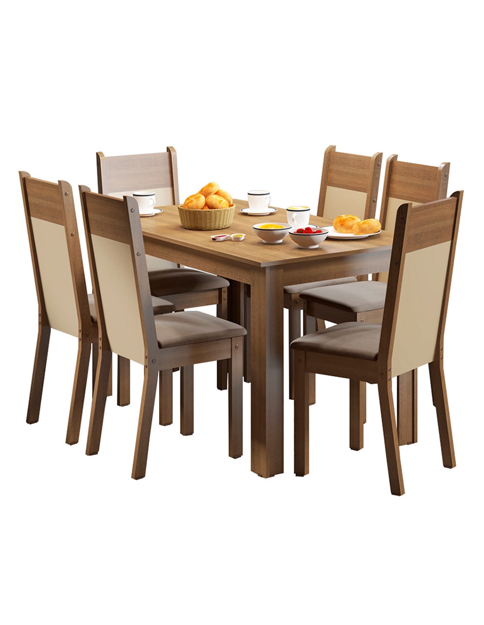 Comedor Honduras Madesa para 6 personas