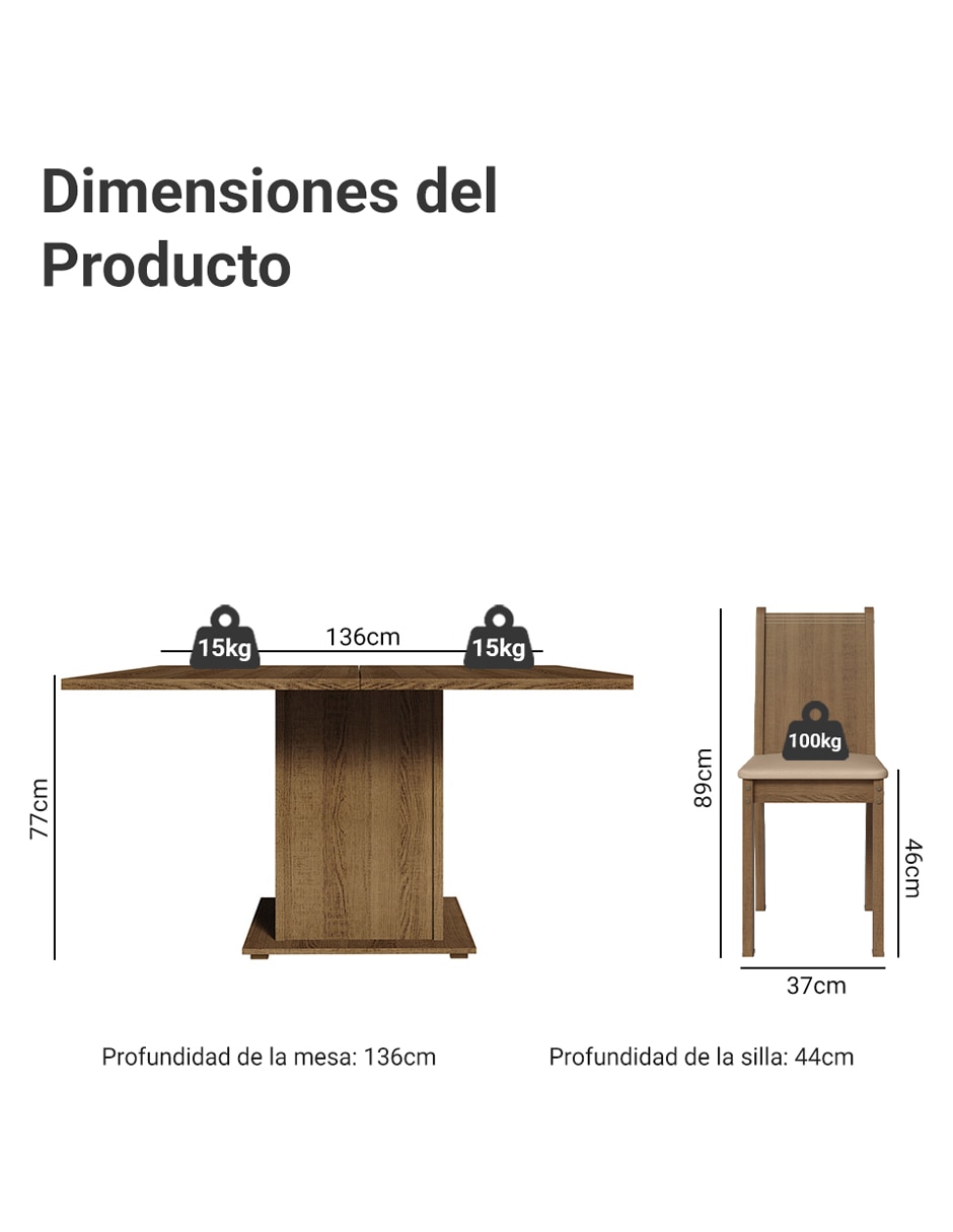 Comedor clarice para 8 personas 11