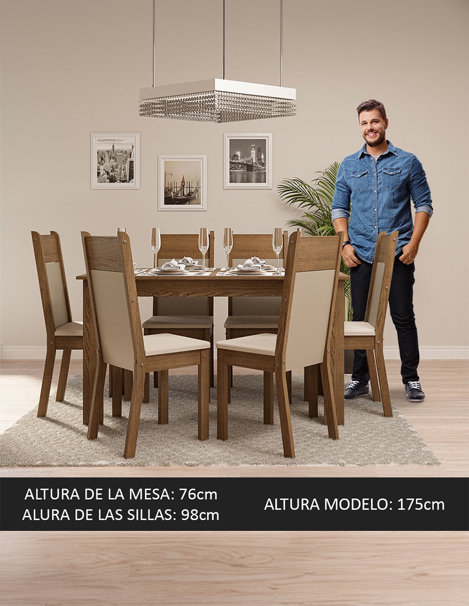 Comedor Jaíne para 6 personas 9
