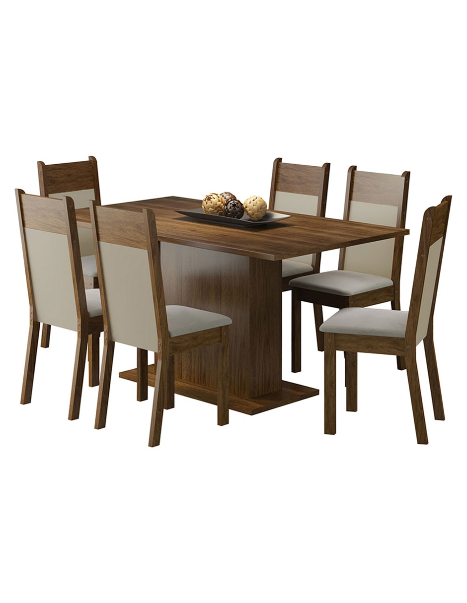 Comedor Lousiana Madesa para 6 personas