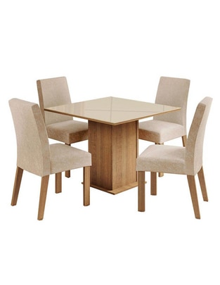 Comedor Evelin Madesa para 4 personas