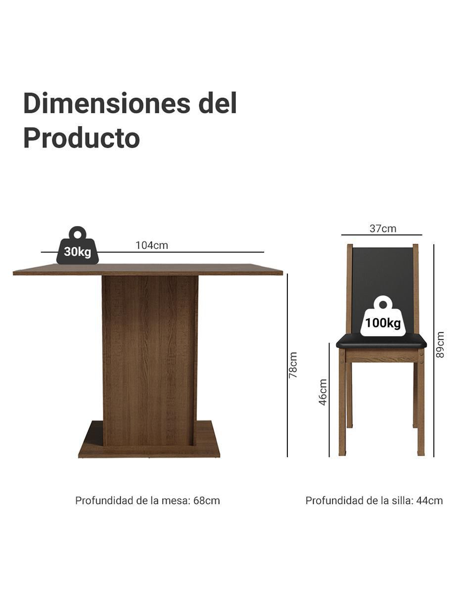 Comedor talita para 4 personas