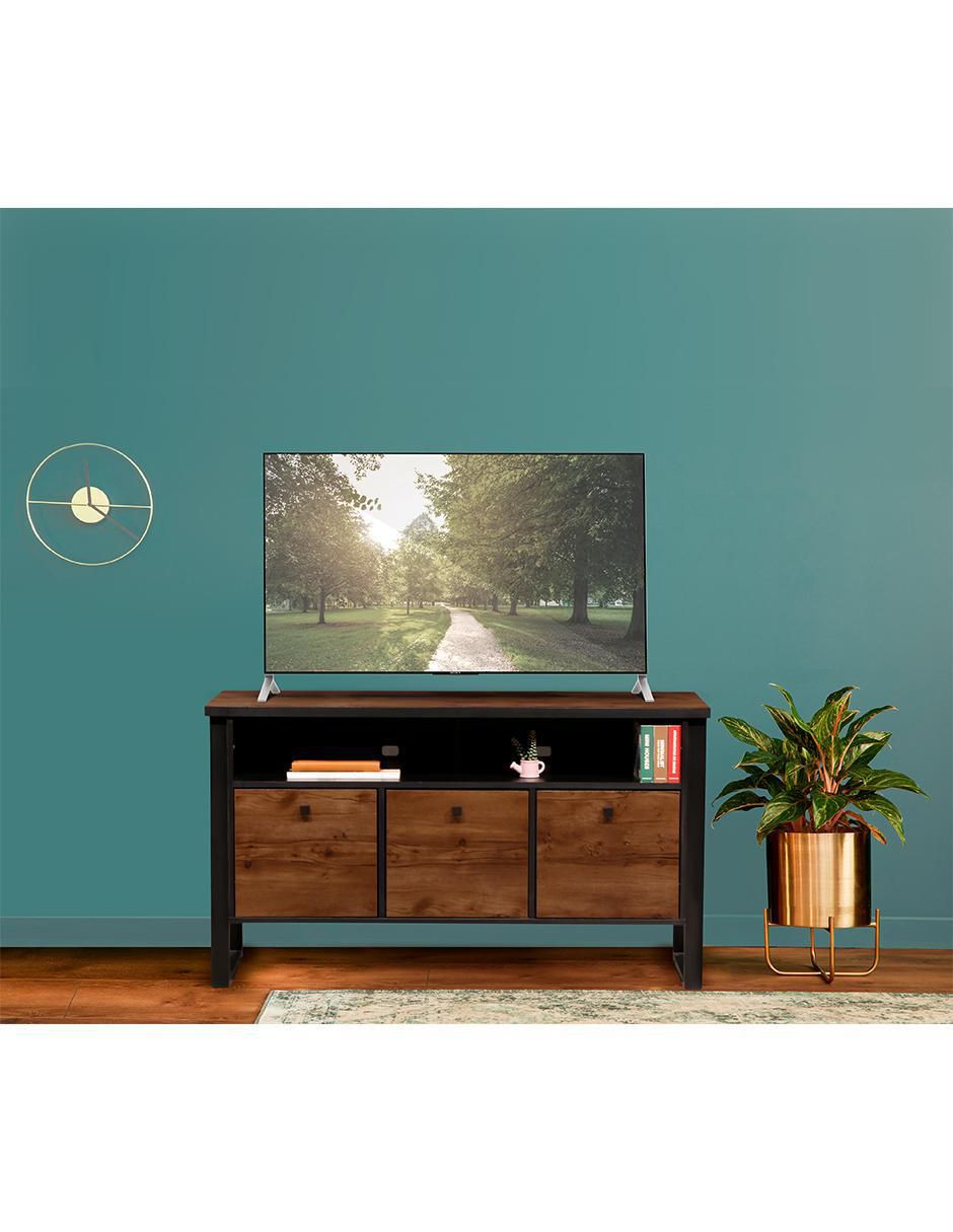 Mueble de TV armable de madera 2
