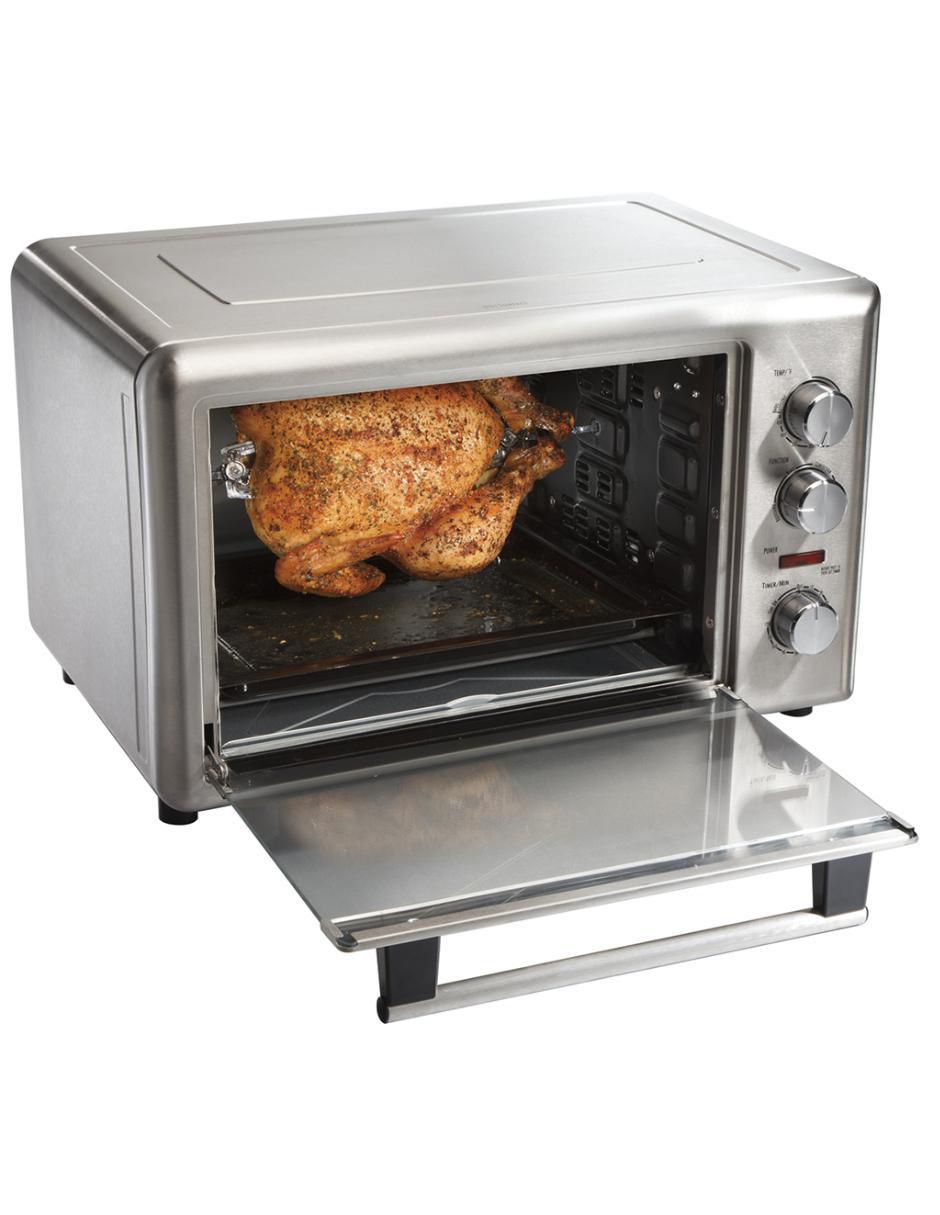 HORNO ELÉCTRICO H1103 HAMILT, PLATEADO 2