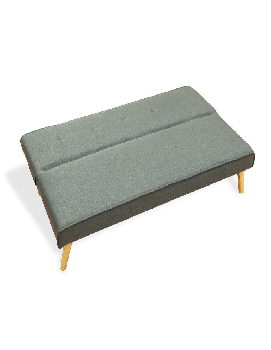 Sofá cama armable de lino 5