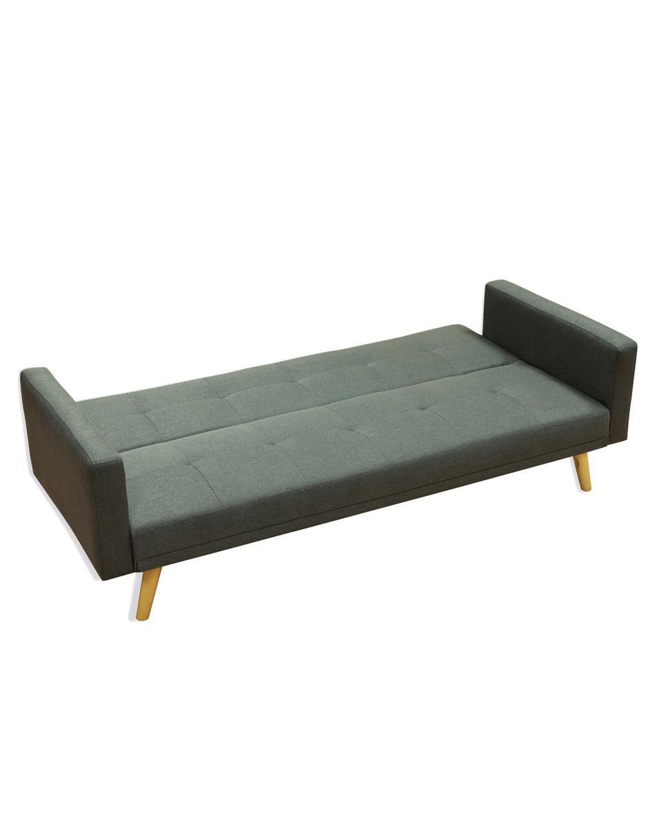 Sofá cama armable de lino 6