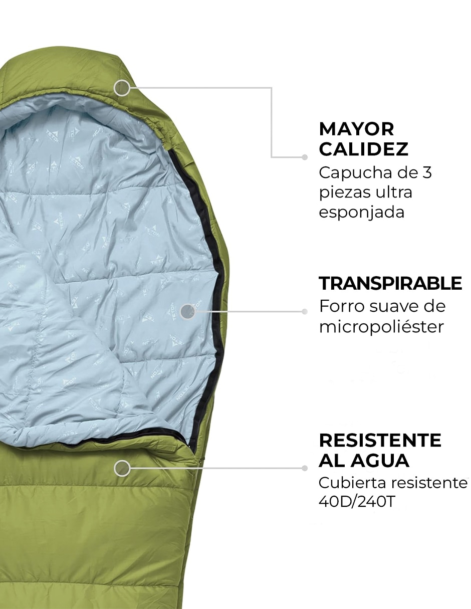 Sleeping bag teton regular unisex