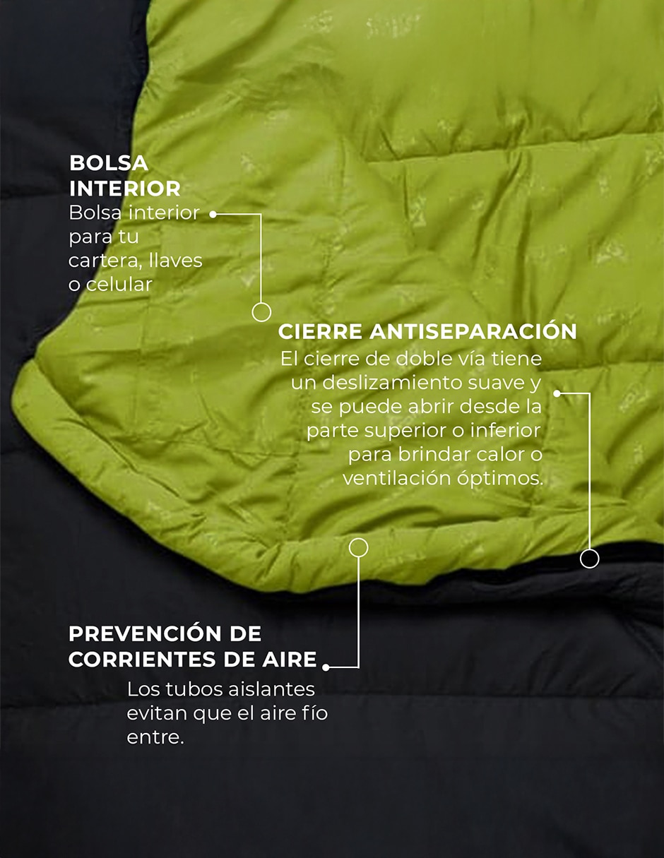 Sleeping bag teton regular unisex