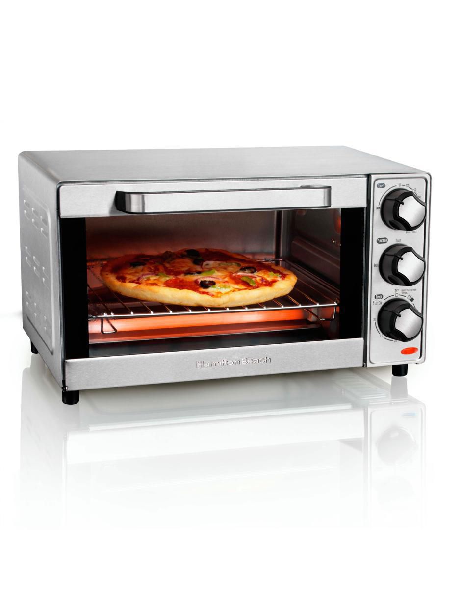 HORNO TOSTADOR H3140 HAMILTO, PLATEADO HORNO TOSTADOR H3140 HAMILTO, PLATEADO